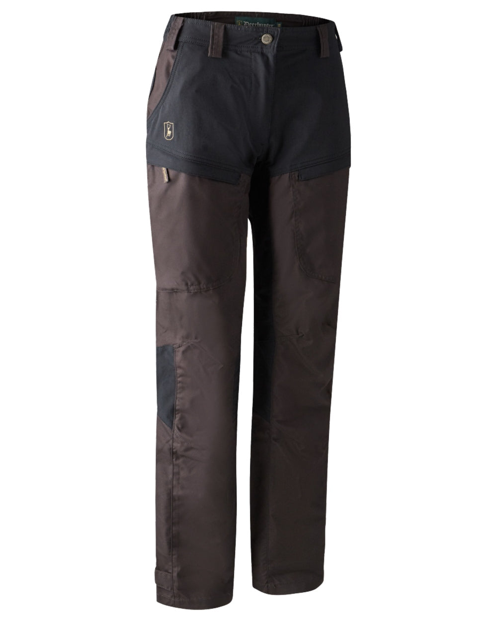 Dark Prune coloured Deerhunter Lady Ann Trousers on white background