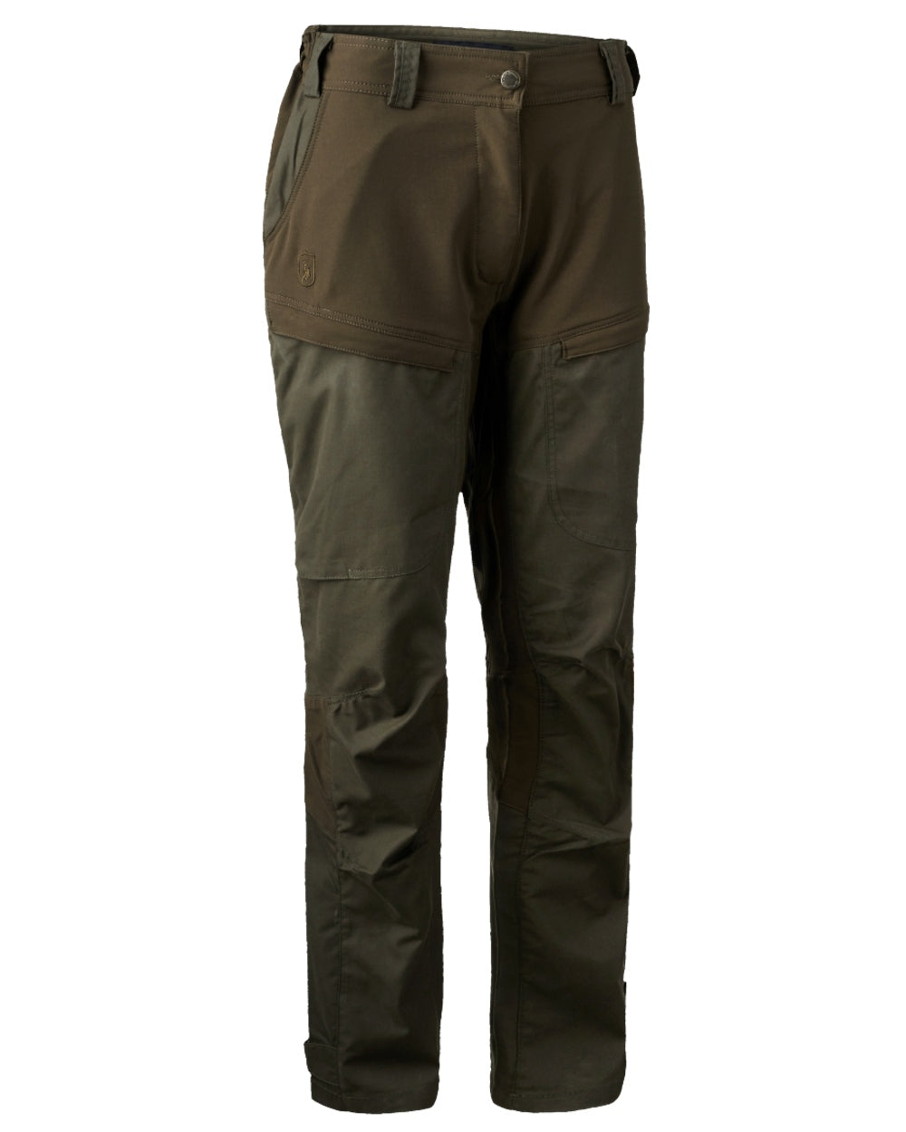 Deep Green coloured Deerhunter Lady Ann Trousers on white background
