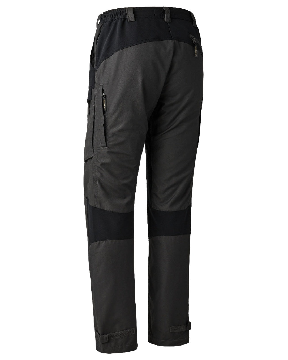 Black Ink coloured Deerhunter Lady Ann Trousers With Membrane on white background