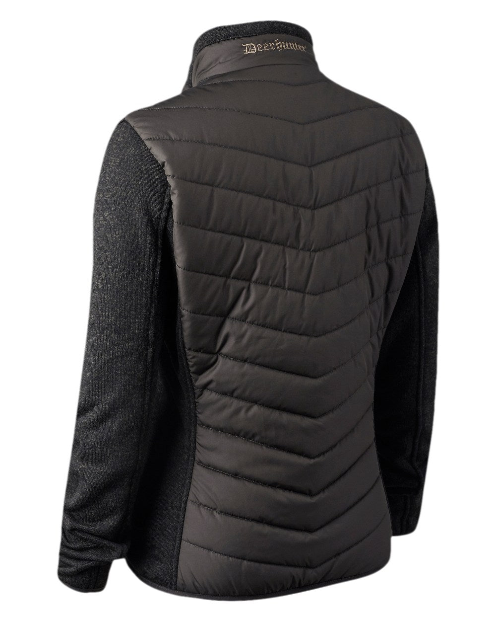 Brown Leaf Coloured Deerhunter Lady Caroline Padded Jacket on white background