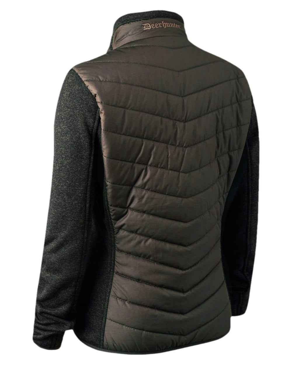 Timber Coloured Deerhunter Lady Caroline Padded Jacket on white background