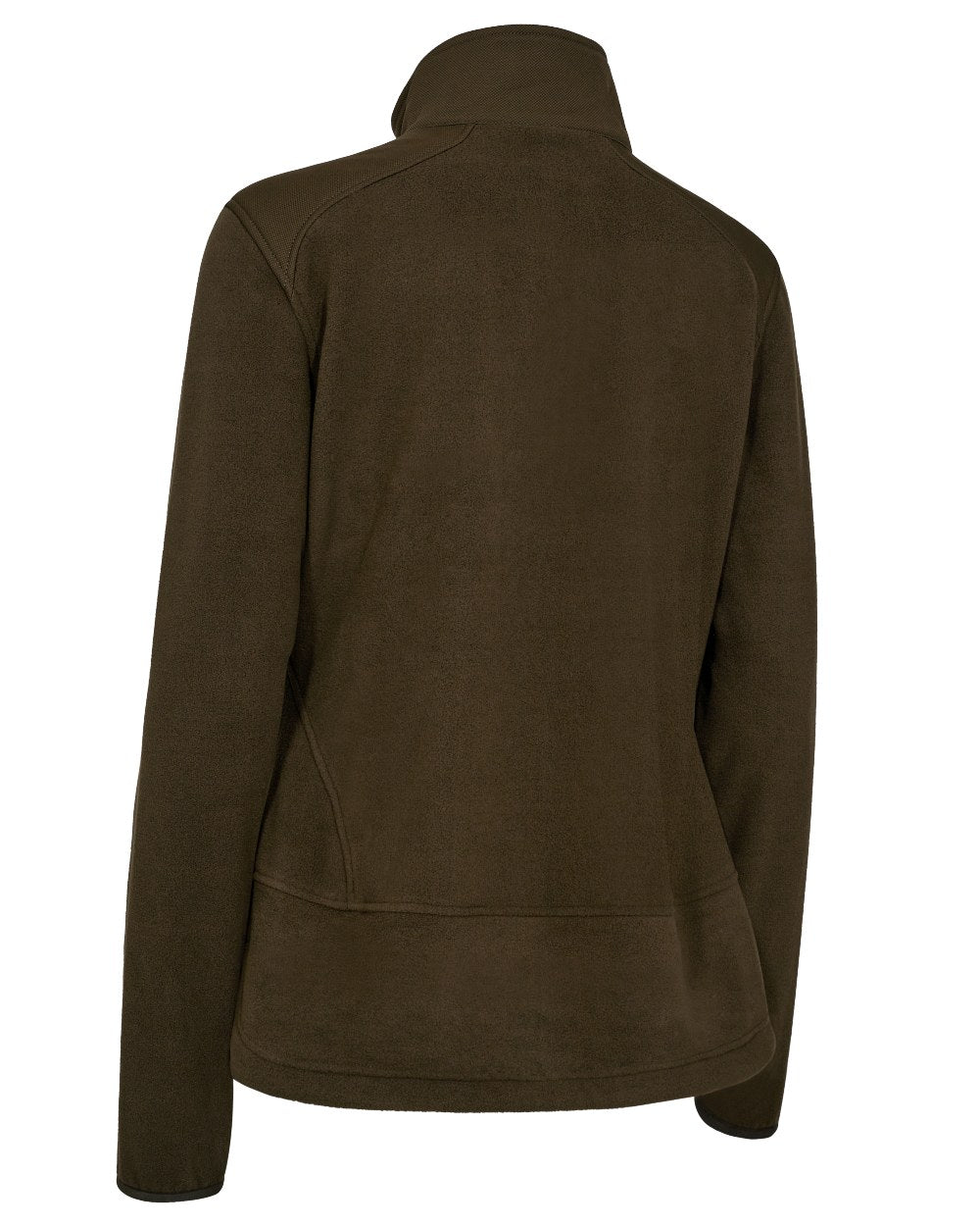 Art Green coloured Deerhunter Lady Muflon Pro Fleece Jacket on white background