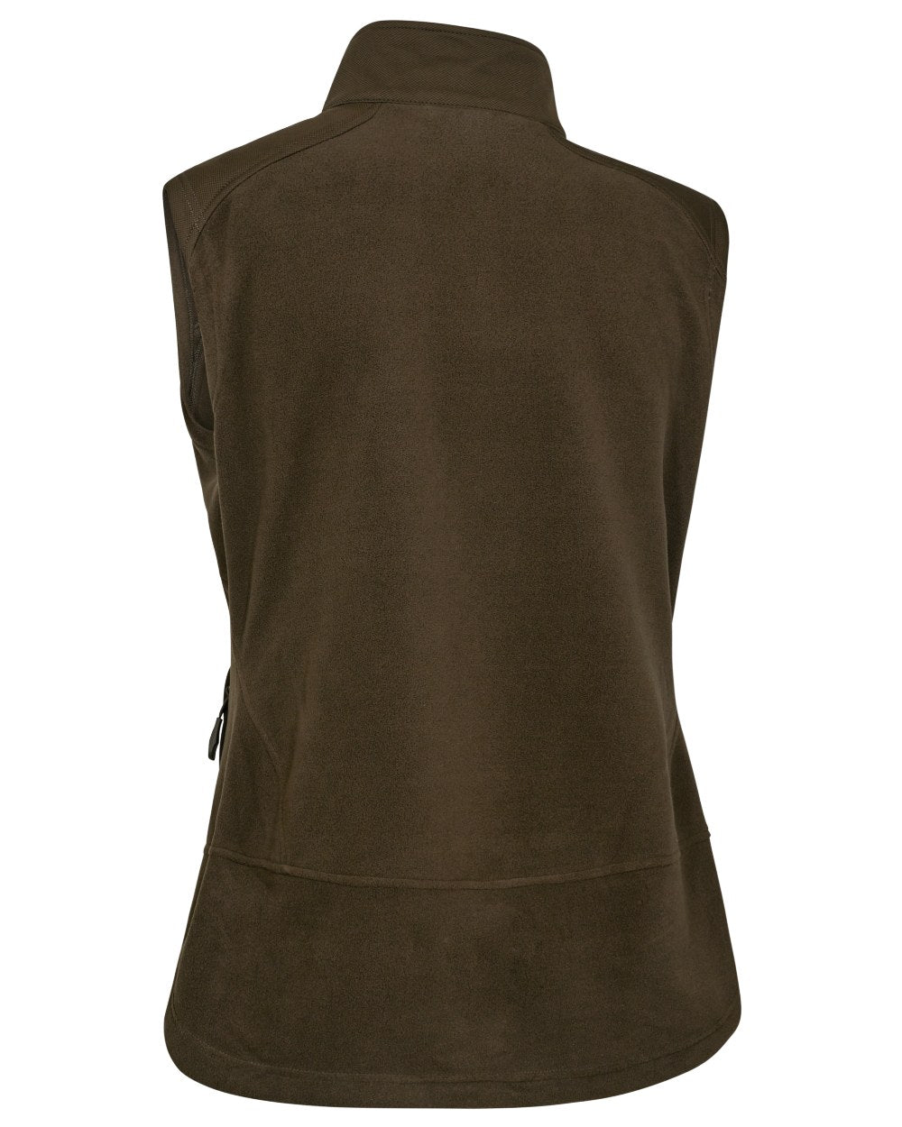 Art Green coloured Deerhunter Lady Muflon Pro Fleece Waistcoat on white background