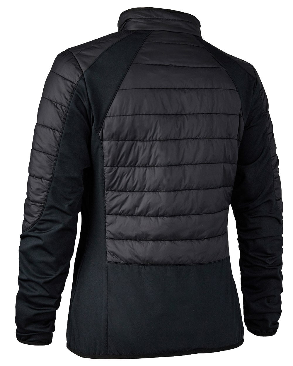 Black coloured Deerhunter Lady Pine Padded Inner Jacket on white background