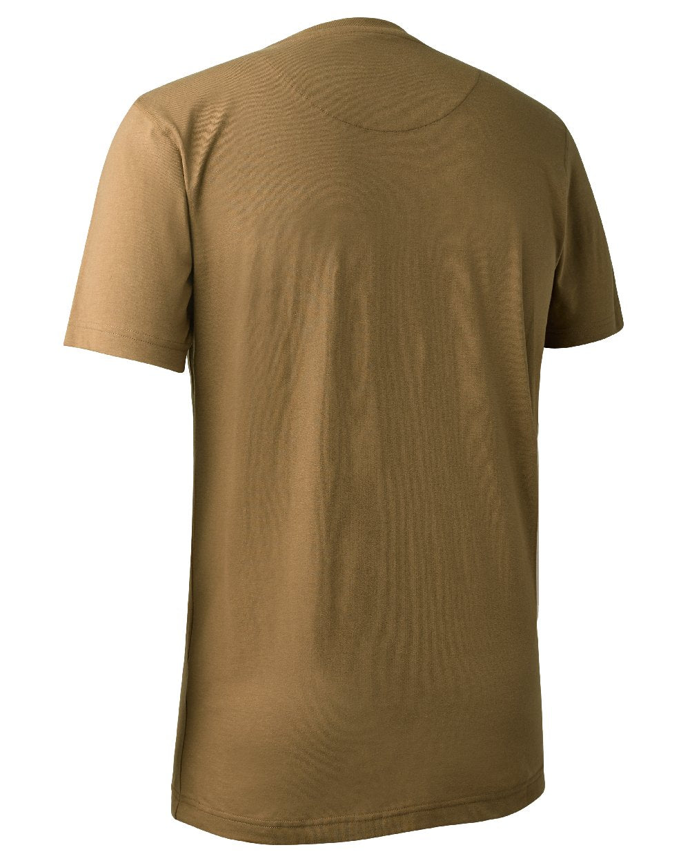 Butternut coloured Deerhunter Logo T-Shirt on white background