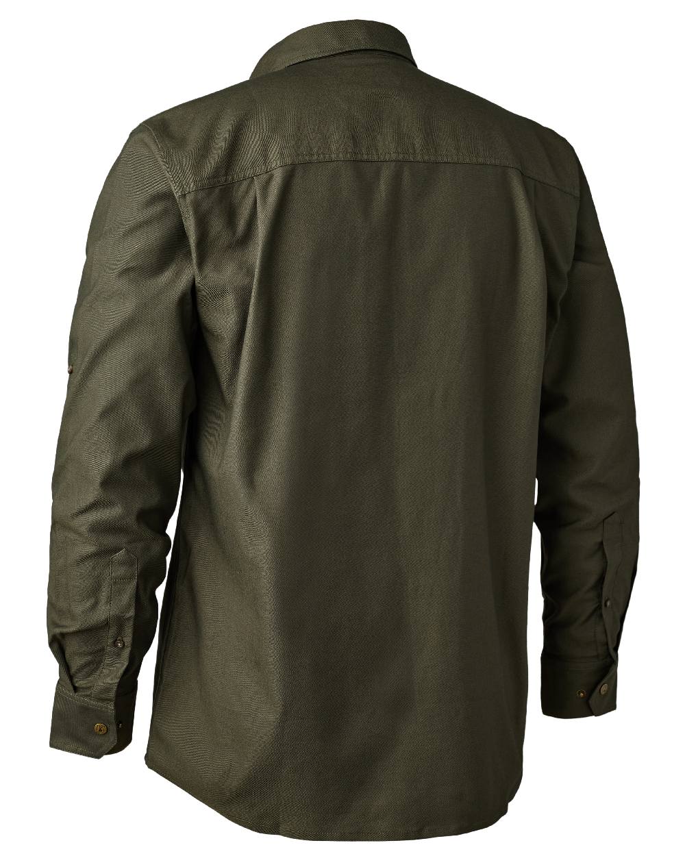 Forest Green coloured Deerhunter Matobo Shirt on white background