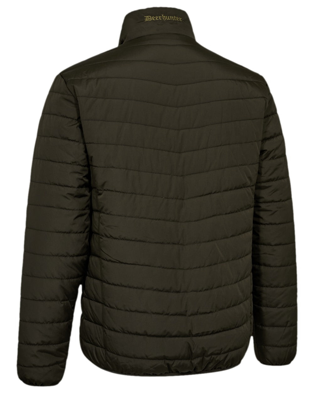 Brown Leaf Coloured Deerhunter Moor Fully Padded Jacket on white background