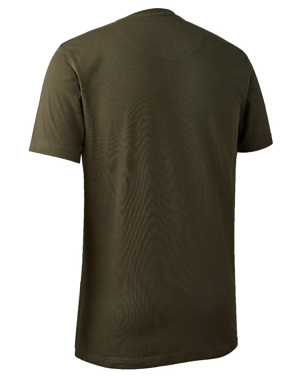Deep Green coloured Deerhunter Nolan T-Shirt on white background