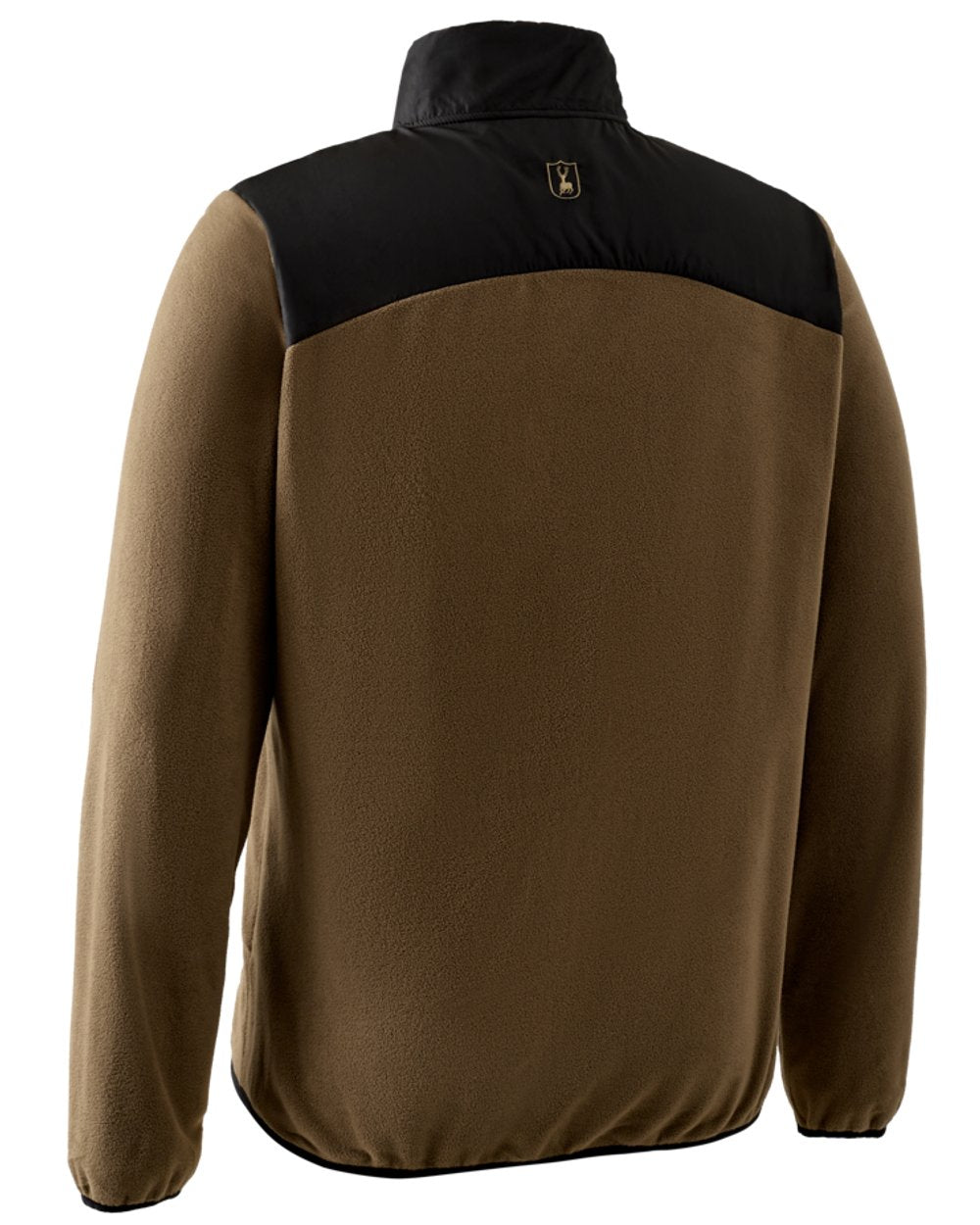 Hickory coloured Deerhunter Northward Fleece Jacket on white background