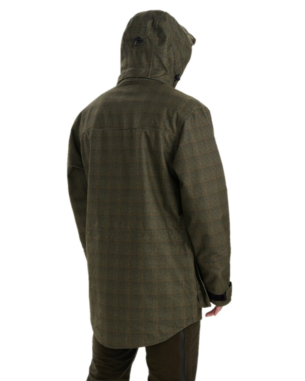 Turf Coloured Deerhunter PRO Gamekeeper Jacket on white background