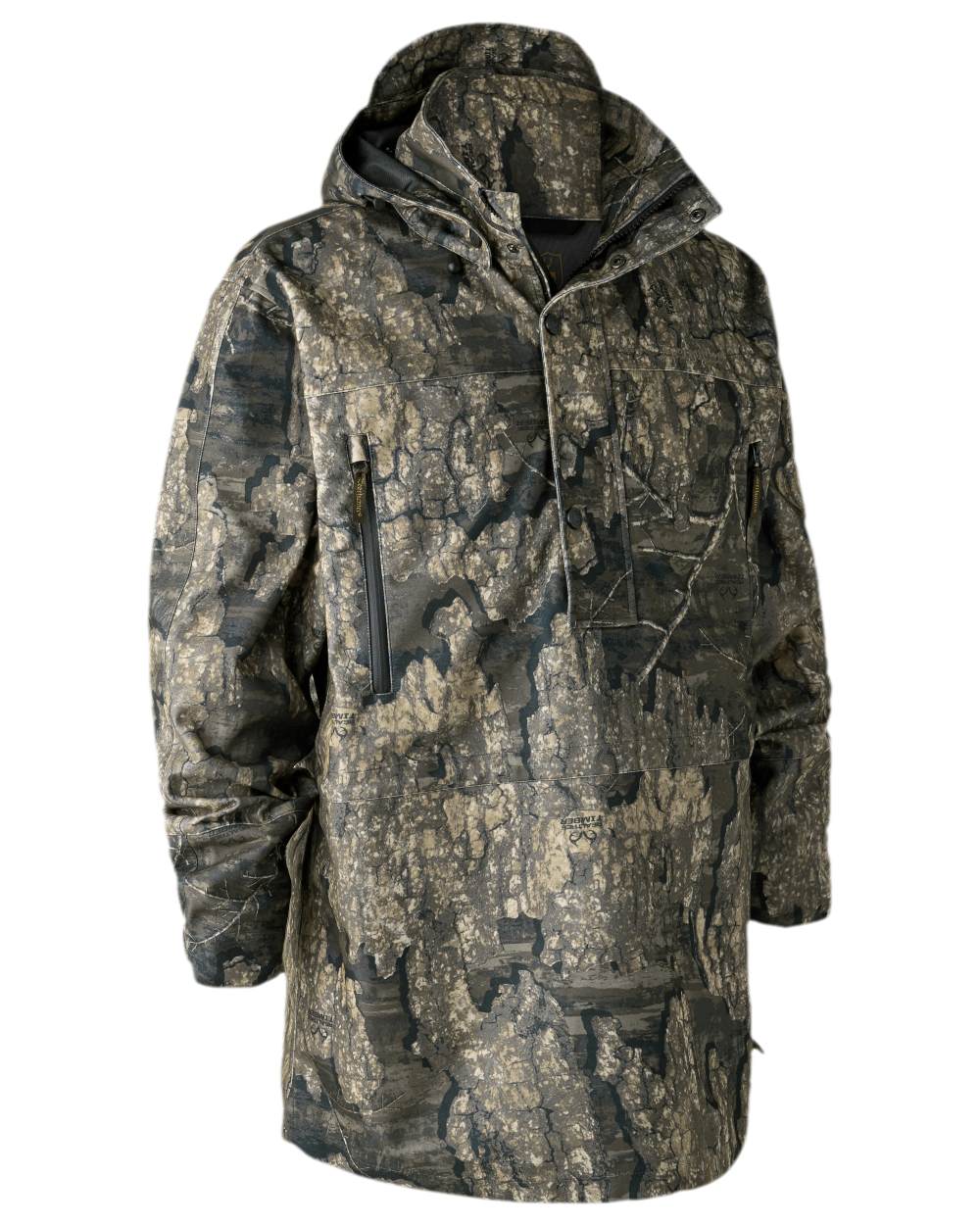 Realtree Timber Coloured Deerhunter PRO Gamekeeper Smock on white background