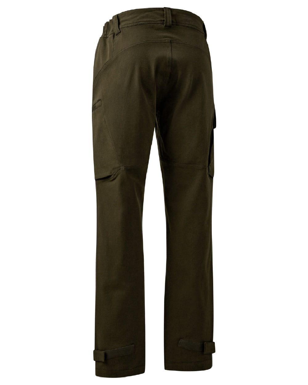 Fallen Leaf coloured Deerhunter Sarek Full Stretch Trousers on white background