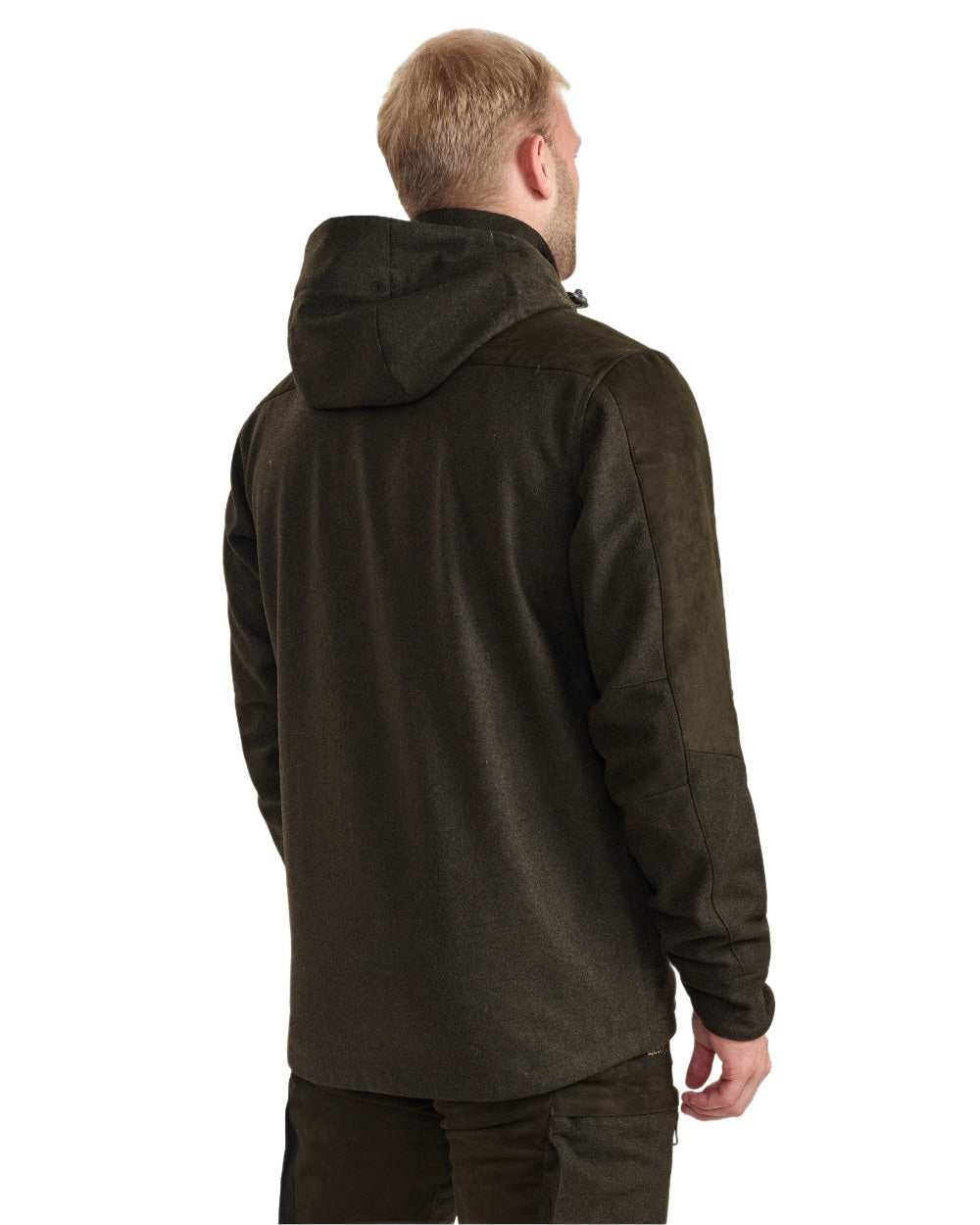 Loden Wood coloured Deerhunter Tatra Active Jacket on white background