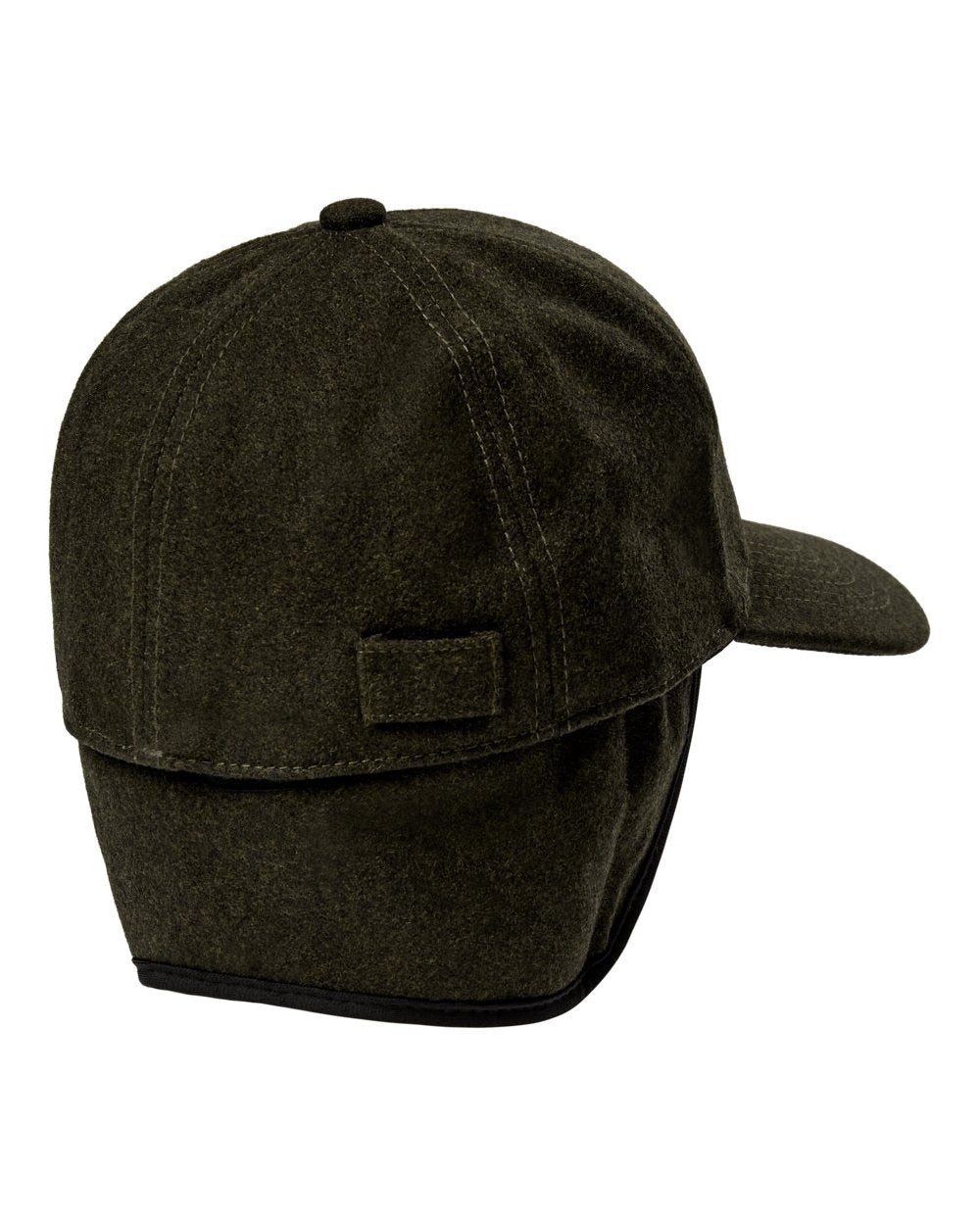 Loden Wood Coloured Deerhunter Tatra Cap With Earflaps On A White Background