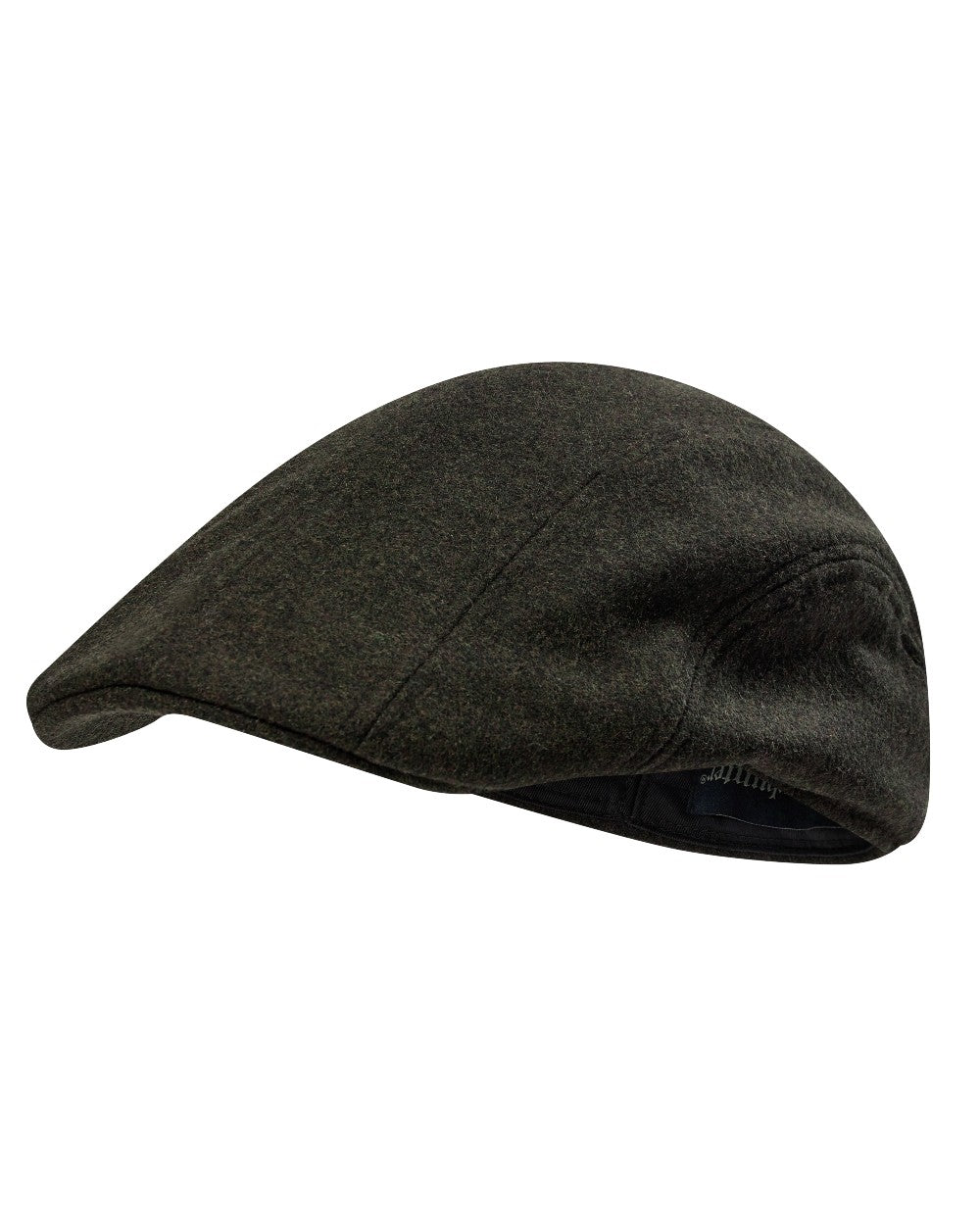 Loden Wood coloured Deerhunter Tatra Flatcap on white background