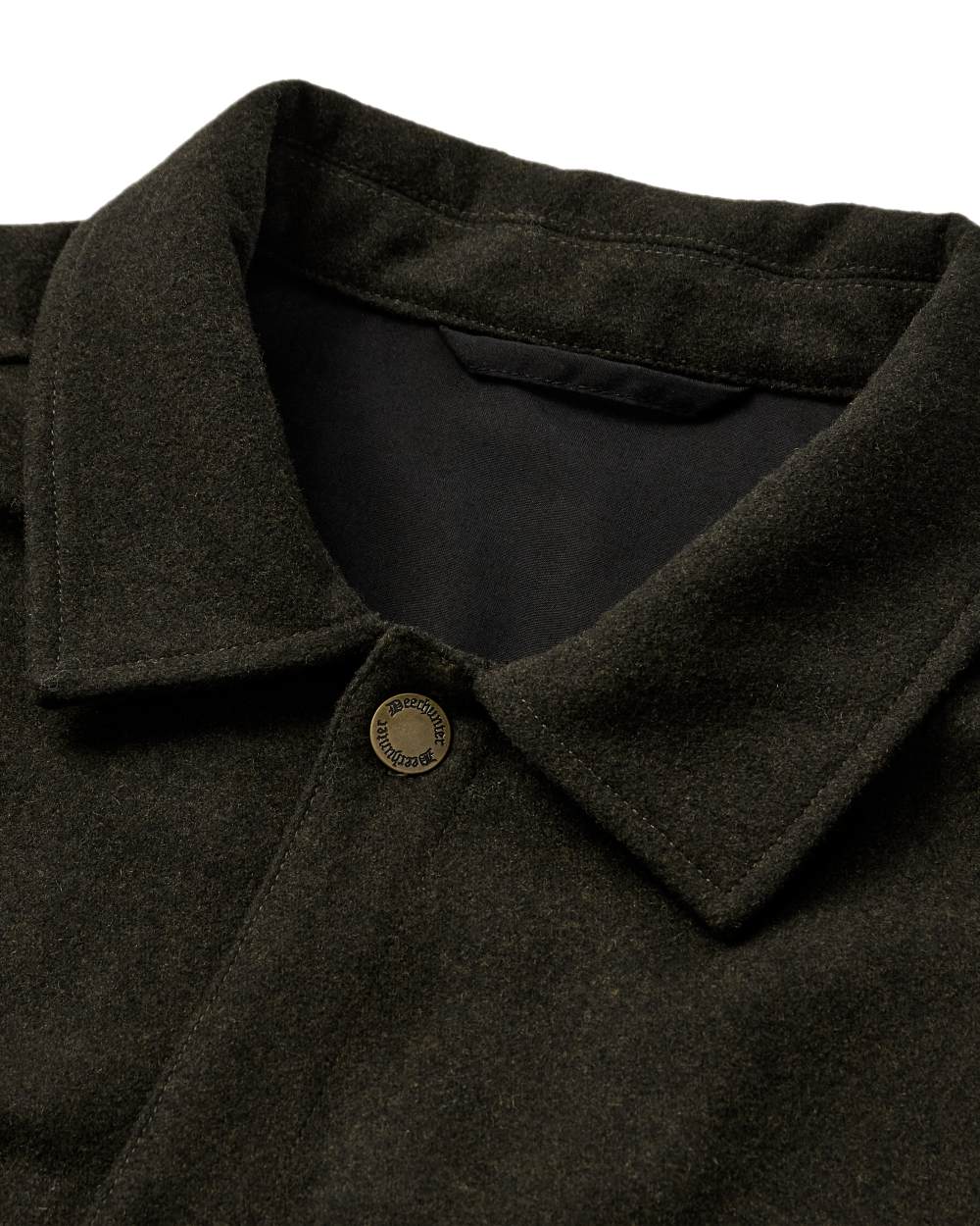 Loden Wood Coloured Deerhunter Tatra Overshirt on white background