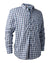 Deerhunter Jeff Long Sleeve Shirt in Blue Check #colour_blue-check