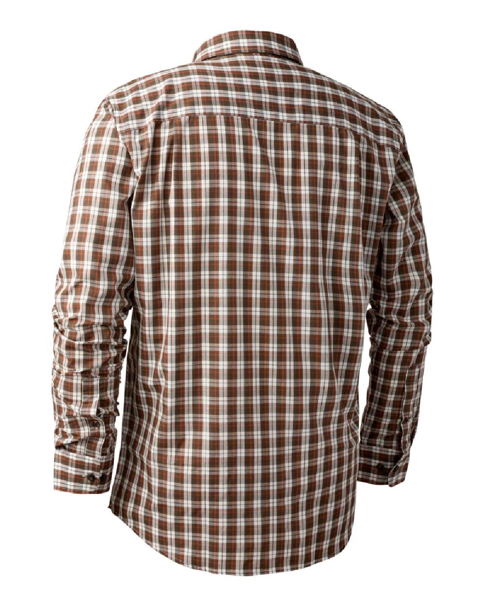Deerhunter Jeff Long Sleeve Shirt in Brown Check 