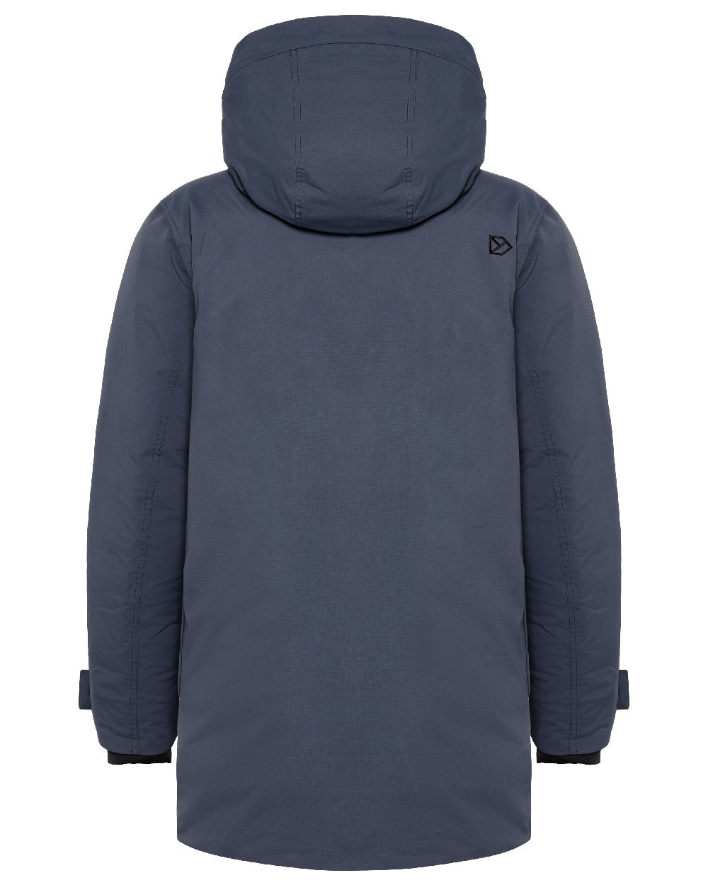 Sleepy Blue coloured Didriksons Akilles Mens Parka 3 on white background