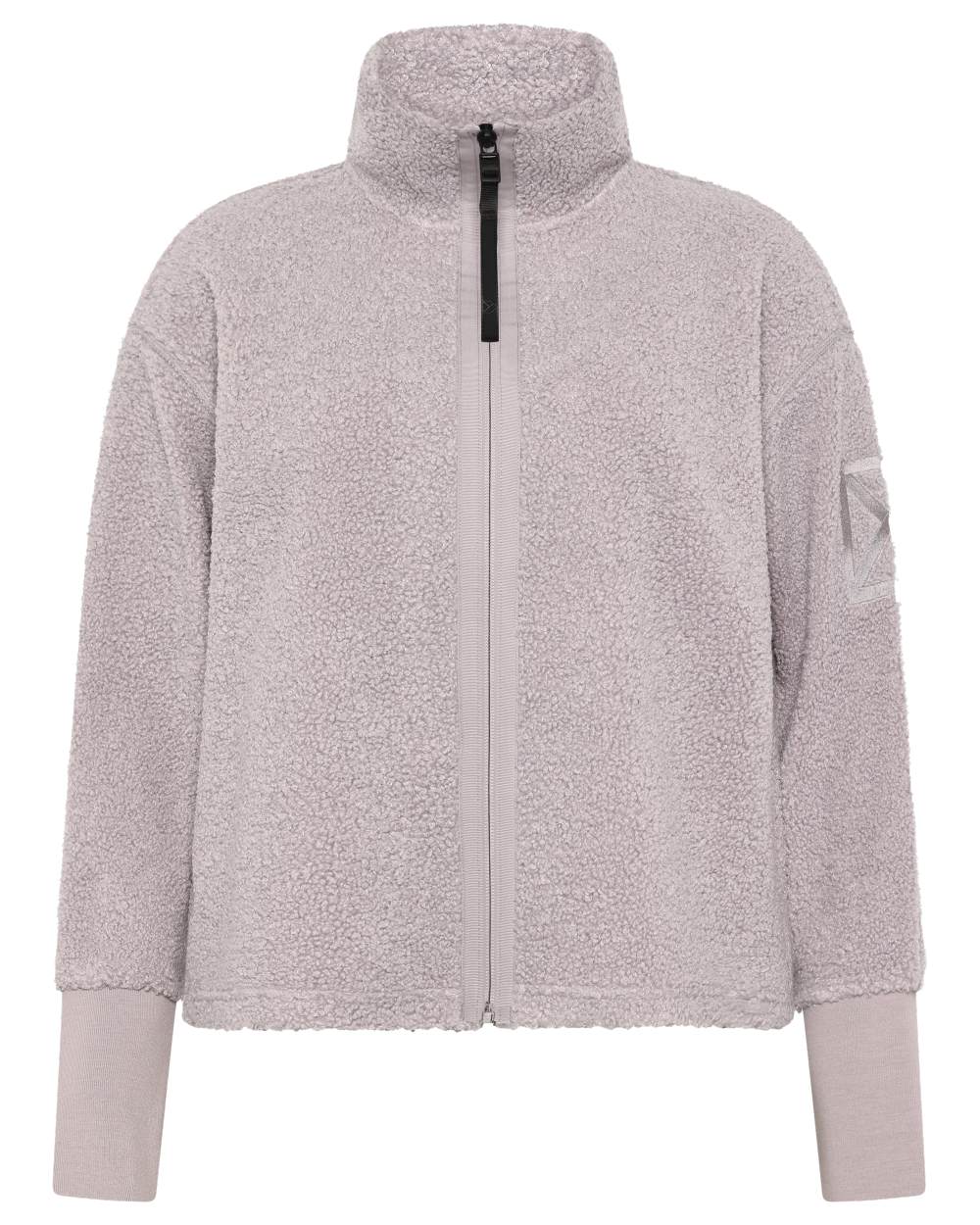Sunrise Mist coloured Didriksons Full-Zip Fleece Jacket on white background