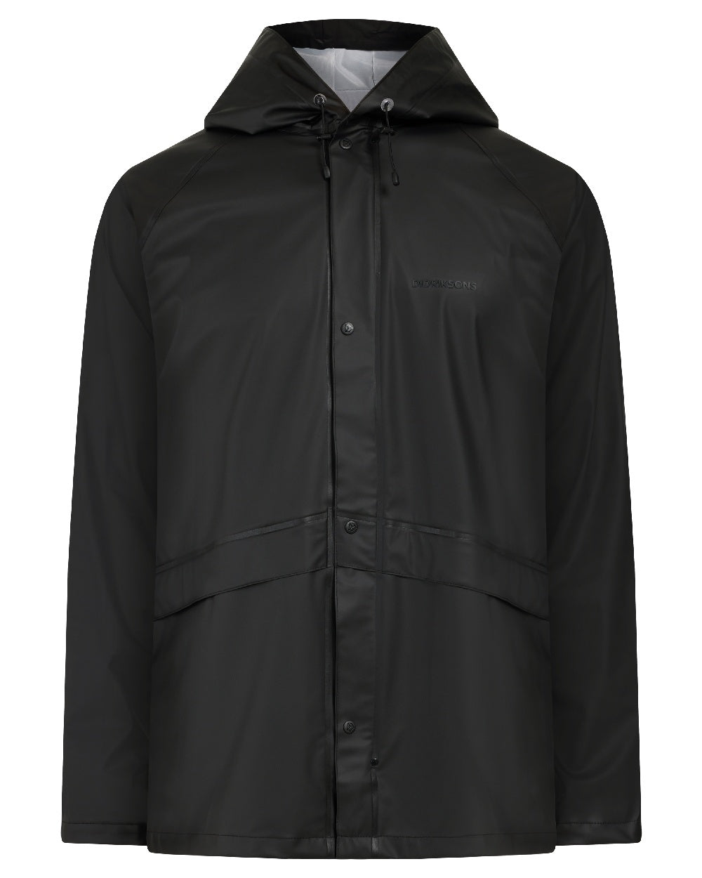 Black coloured Didriksons Avon Galon Jacket 2 on white background