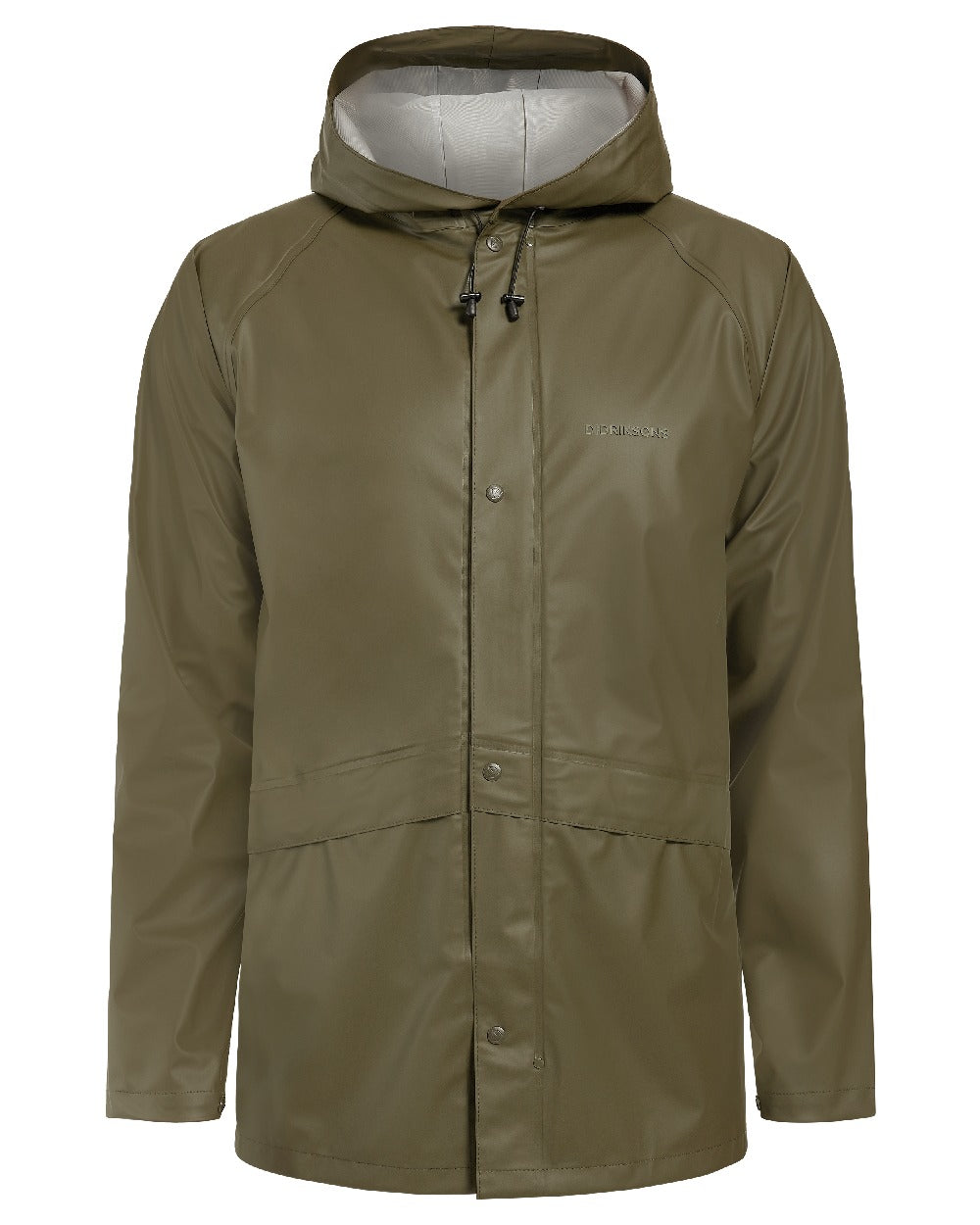 Fog Green coloured Didriksons Avon Galon Jacket 2 on white background