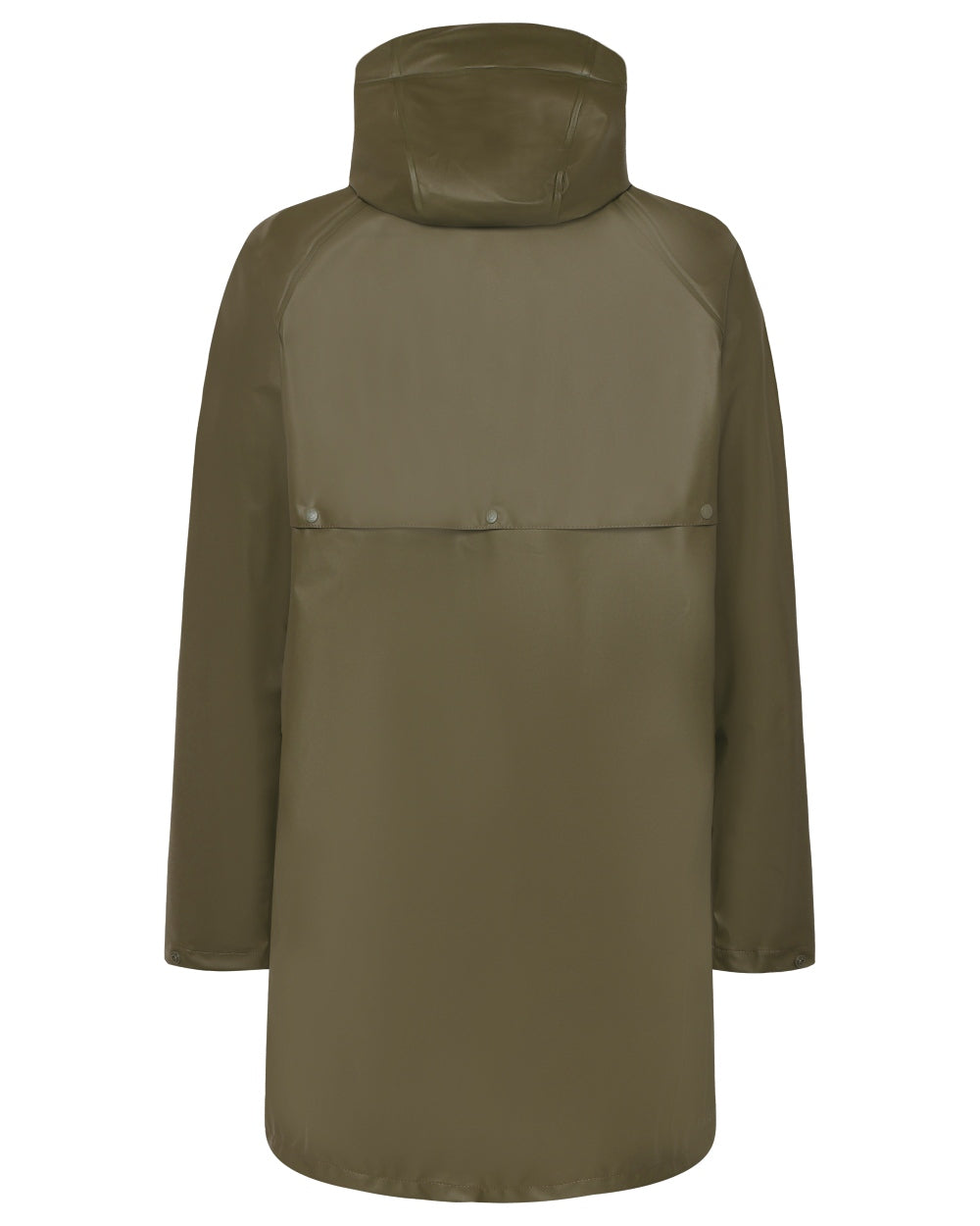 Fog Green coloured Didriksons Avon Parka on white background