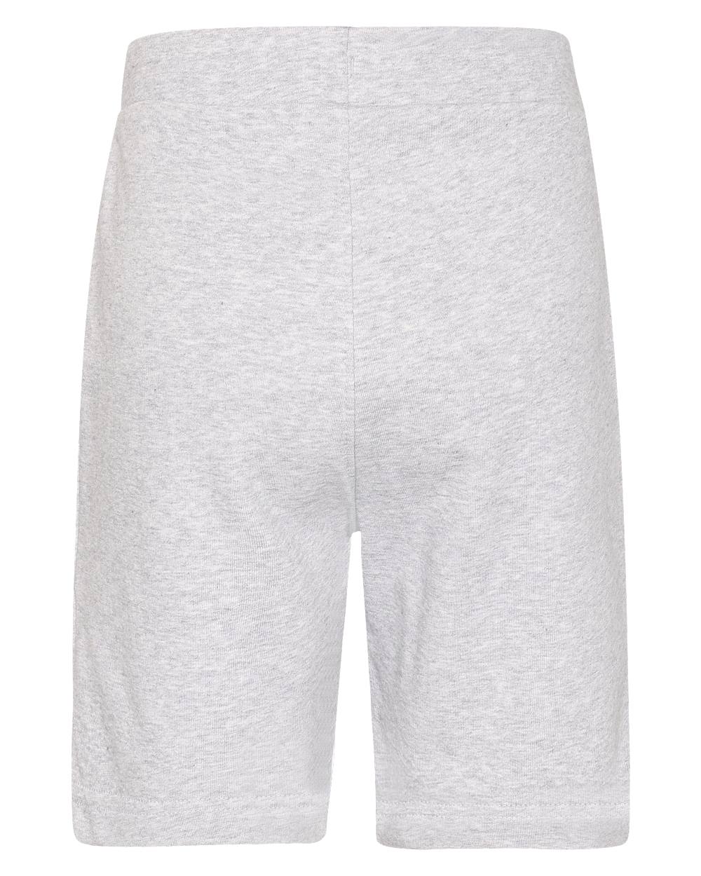 Aluminum Melange coloured Didriksons Childrens Fejan Shorts on white background