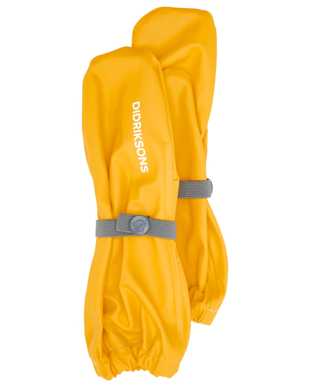 Oat Yellow coloured Didriksons Childrens Gloves on white background