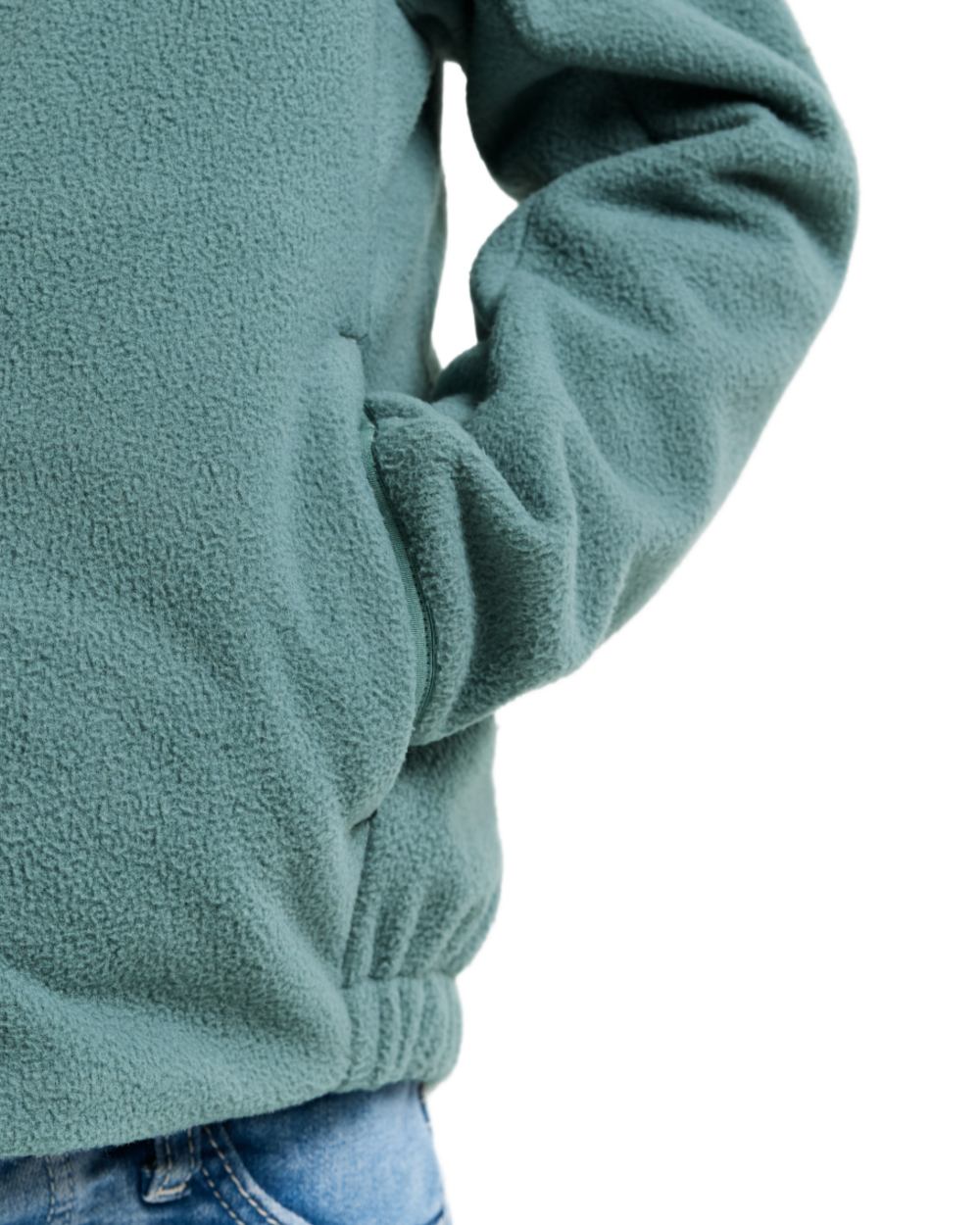 Factory Blue coloured Didriksons Childrens Muskot Jacket on white background
