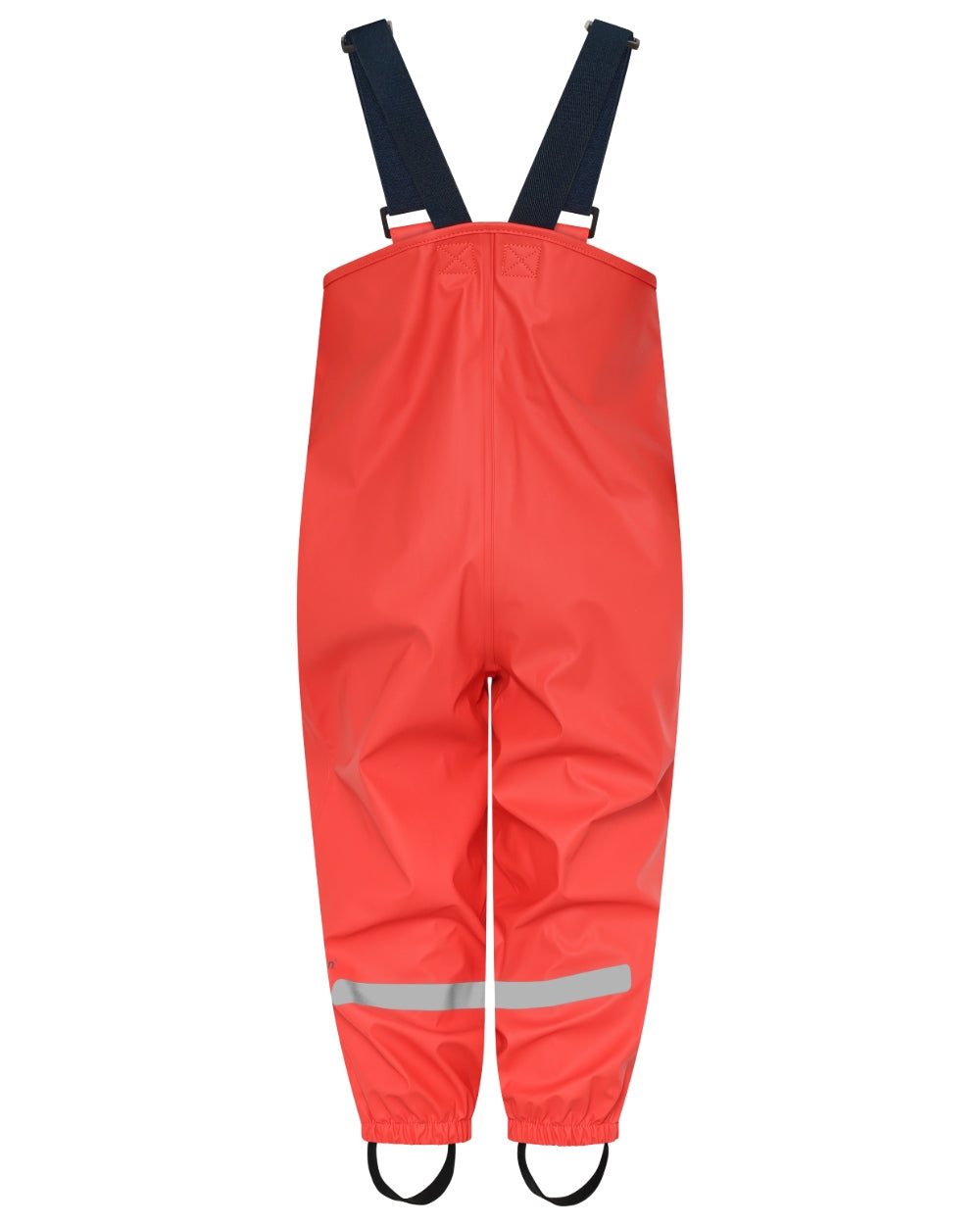 Powder Peach coloured Didriksons Childrens Slaskeman Rain Set 2 on white background