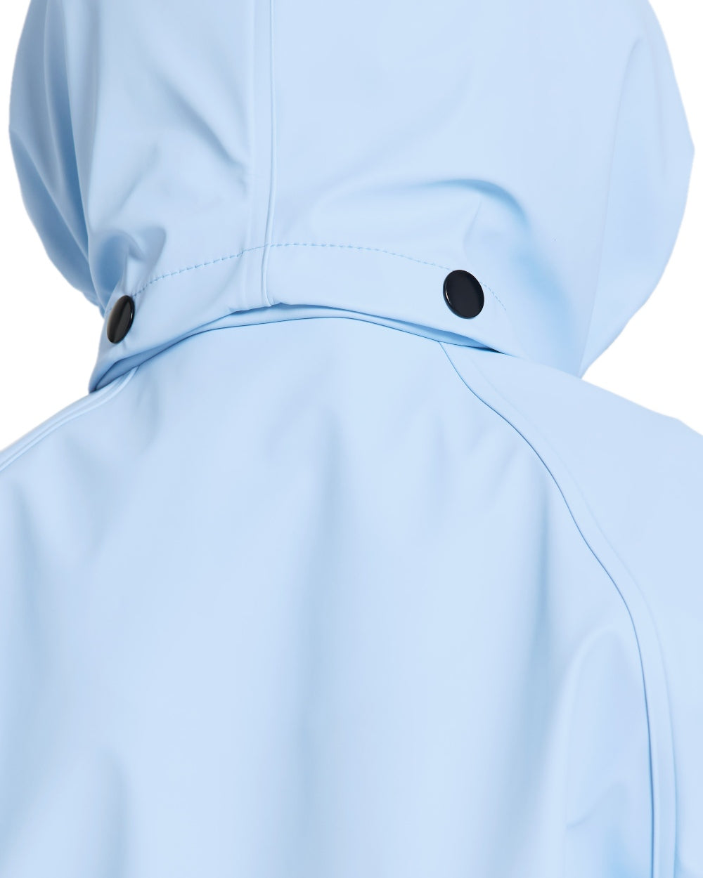 Light Sea Blue coloured Didriksons Childrens Slaskeman Rain Set on white background
