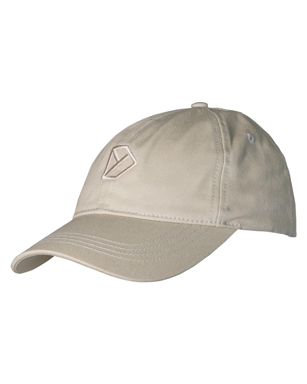 Clay Beige coloured Didriksons Derin Cap 2 on white background
