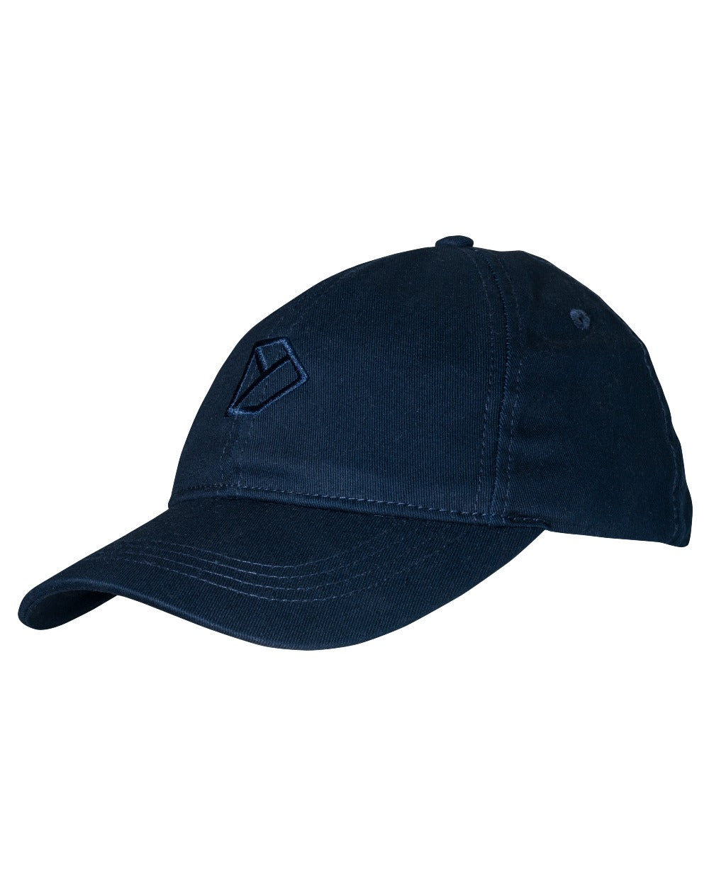 Dark Night Blue coloured Didriksons Derin Cap 2 on white background