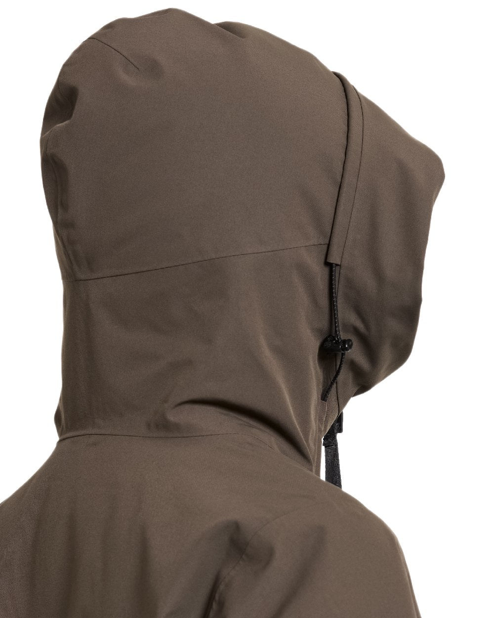 Mocha Brown Coloured Didriksons Helle Ladies Parka 6 on white background