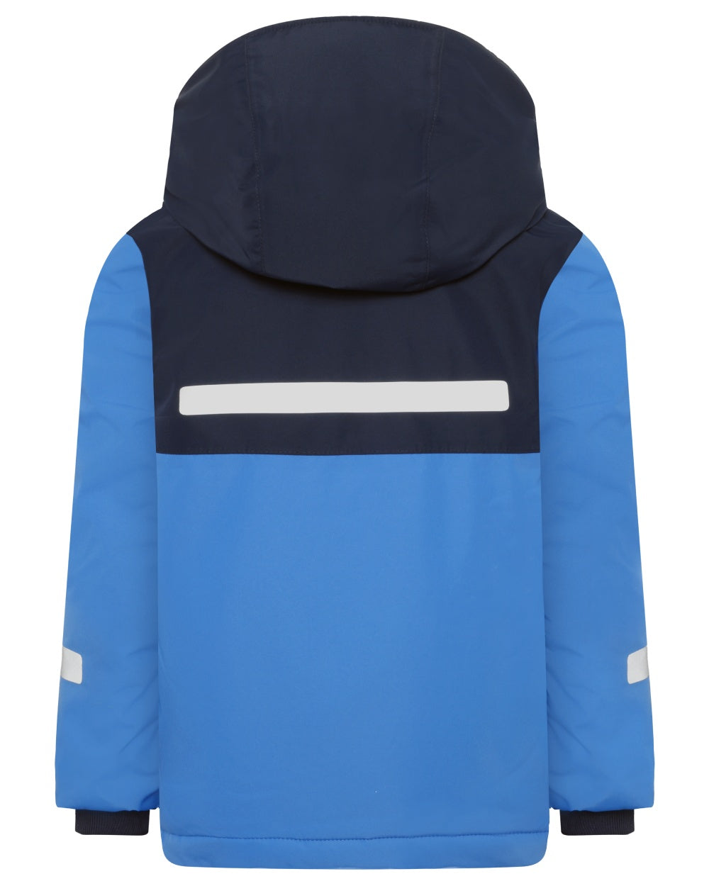 Sapphire Blue Coloured Didriksons Kids Skare Set on white background