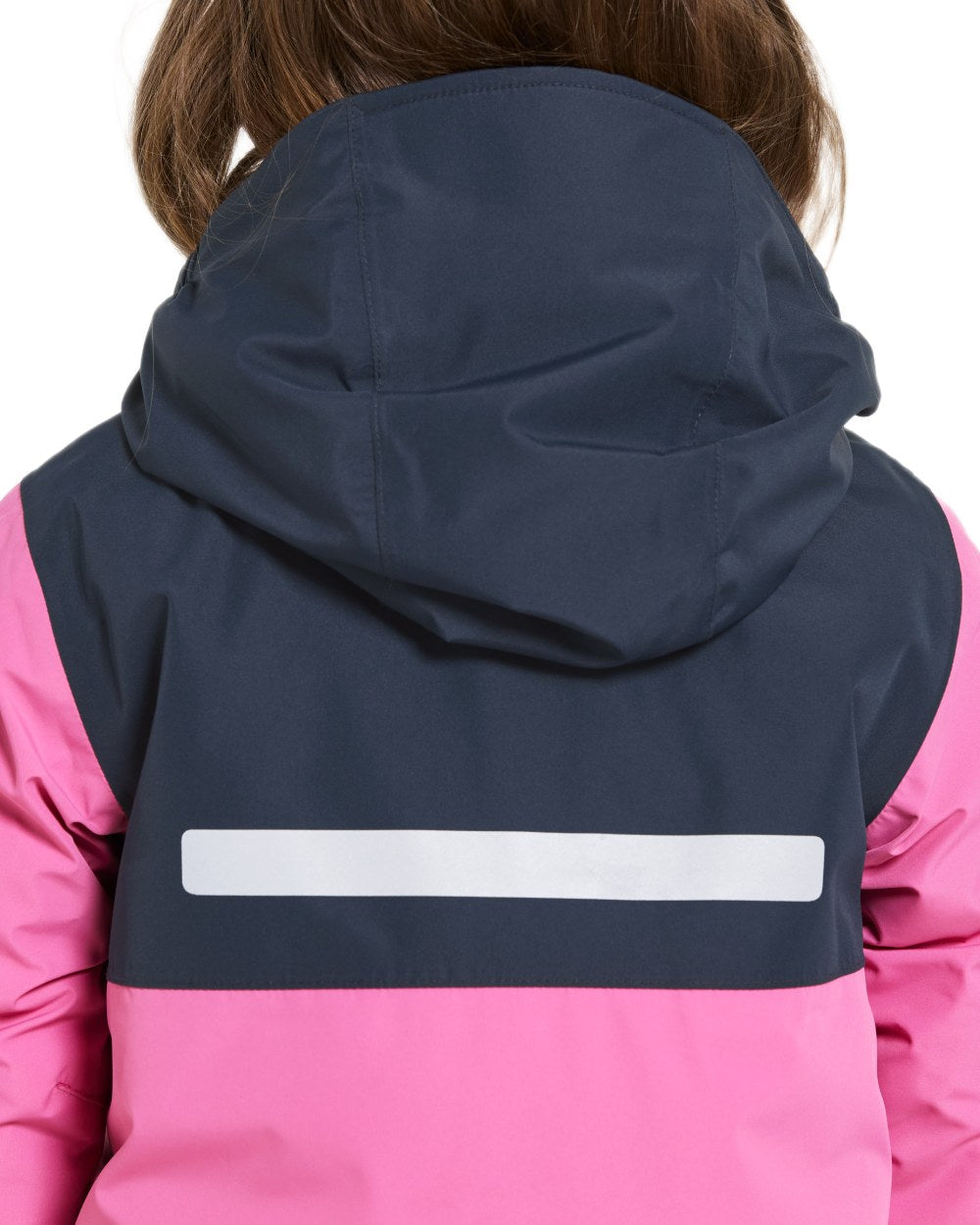 Sweet Pink Coloured Didriksons Kids Skare Set on white background