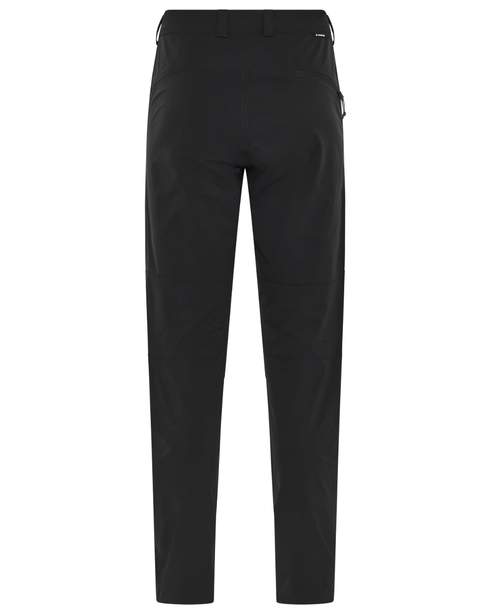 Black coloured Didriksons Mens Asher Pants on white background