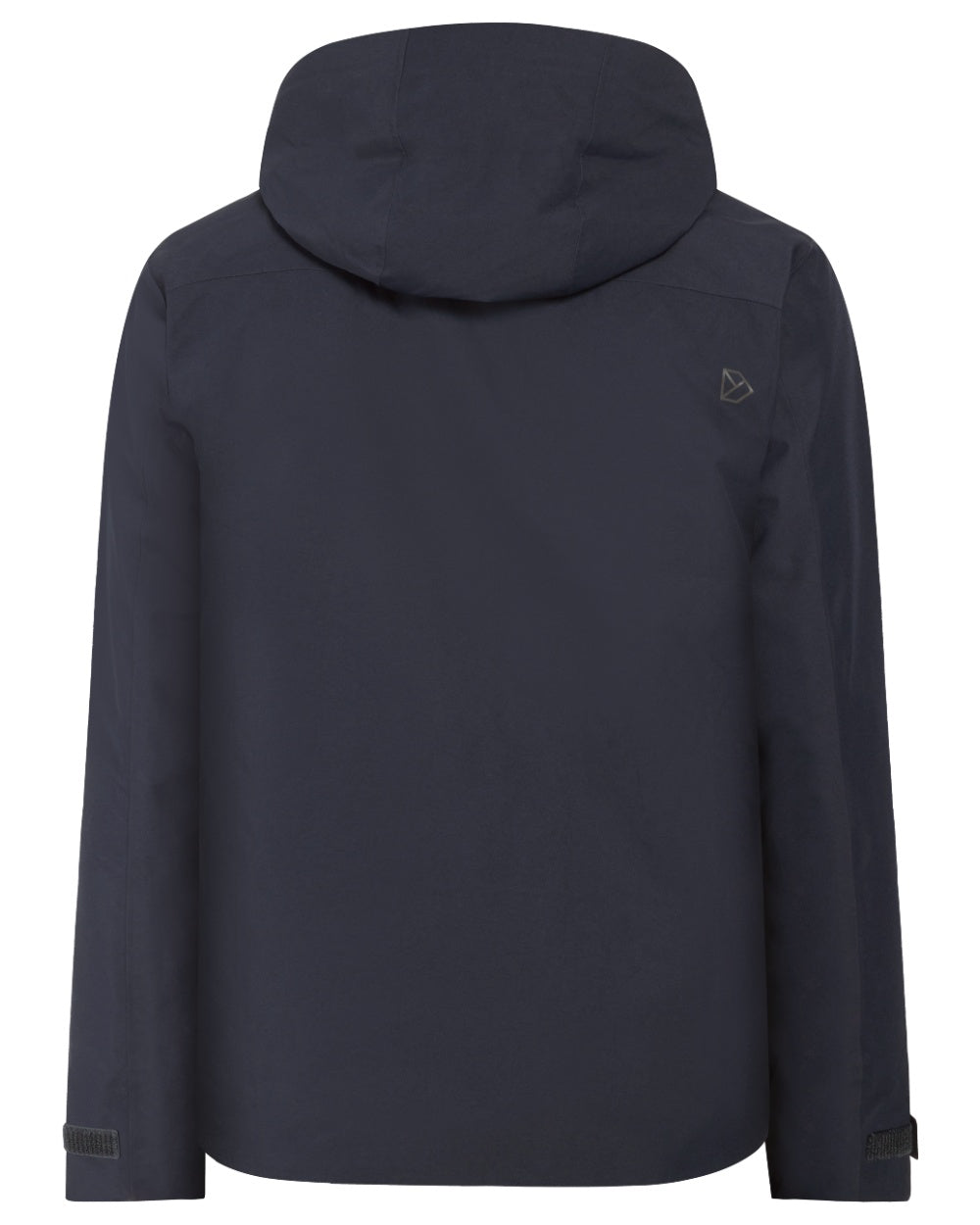 Dark Night Blue coloured Didriksons Mens Aston Waterproof Jacket on white background