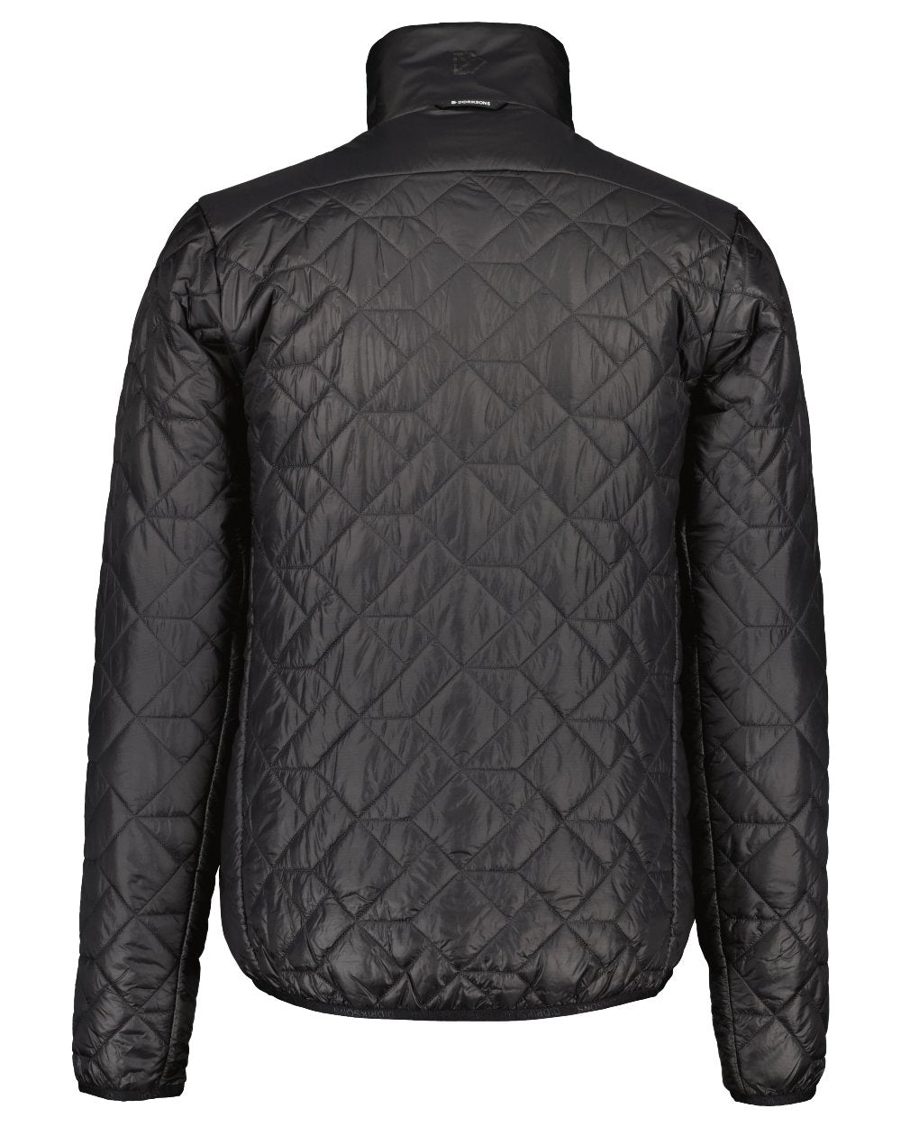 Black coloured Didriksons Mens Fegen Jacket on white background