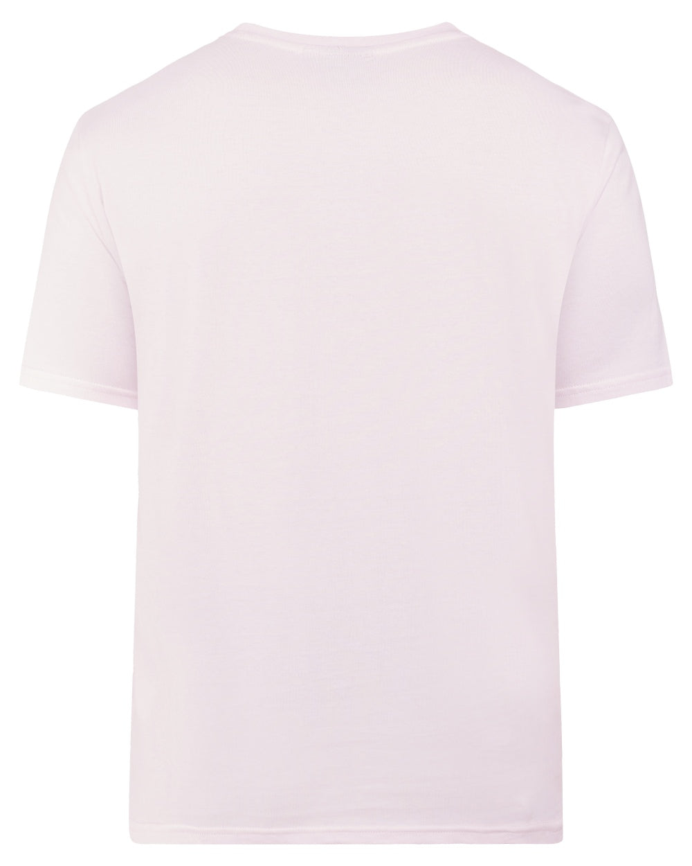 Sky Pink coloured Didriksons Mens Harald T-Shirt on white background