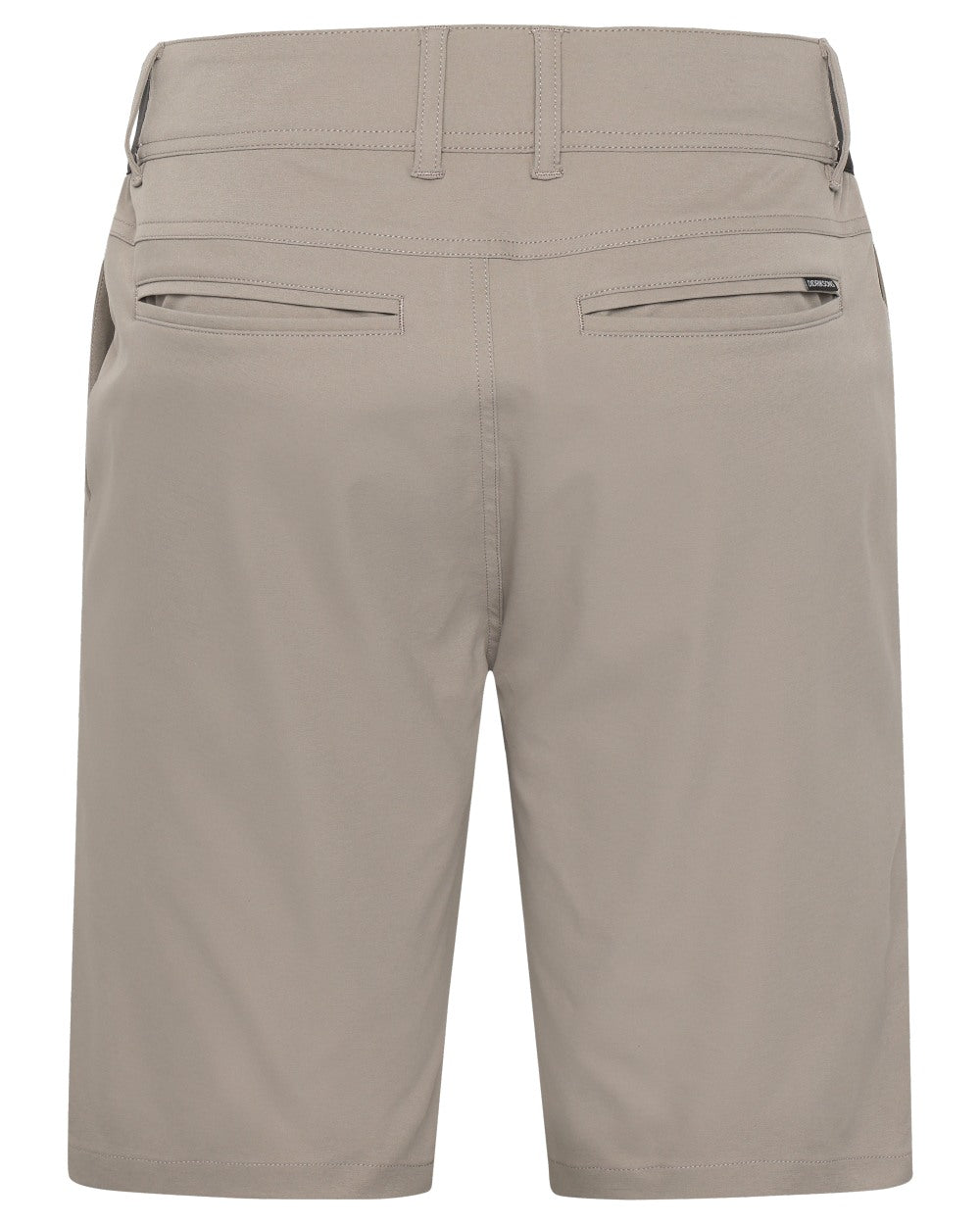 Ash Brown coloured Didriksons Mens Ian Shorts on white background