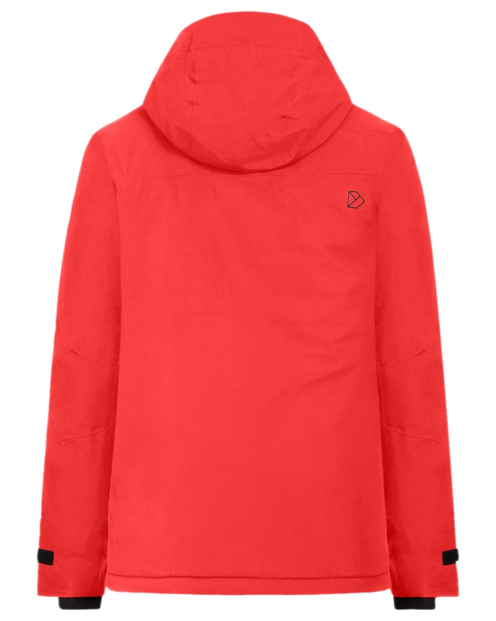 Pomme Red Coloured Didriksons Mens Stefan Jacket on white background