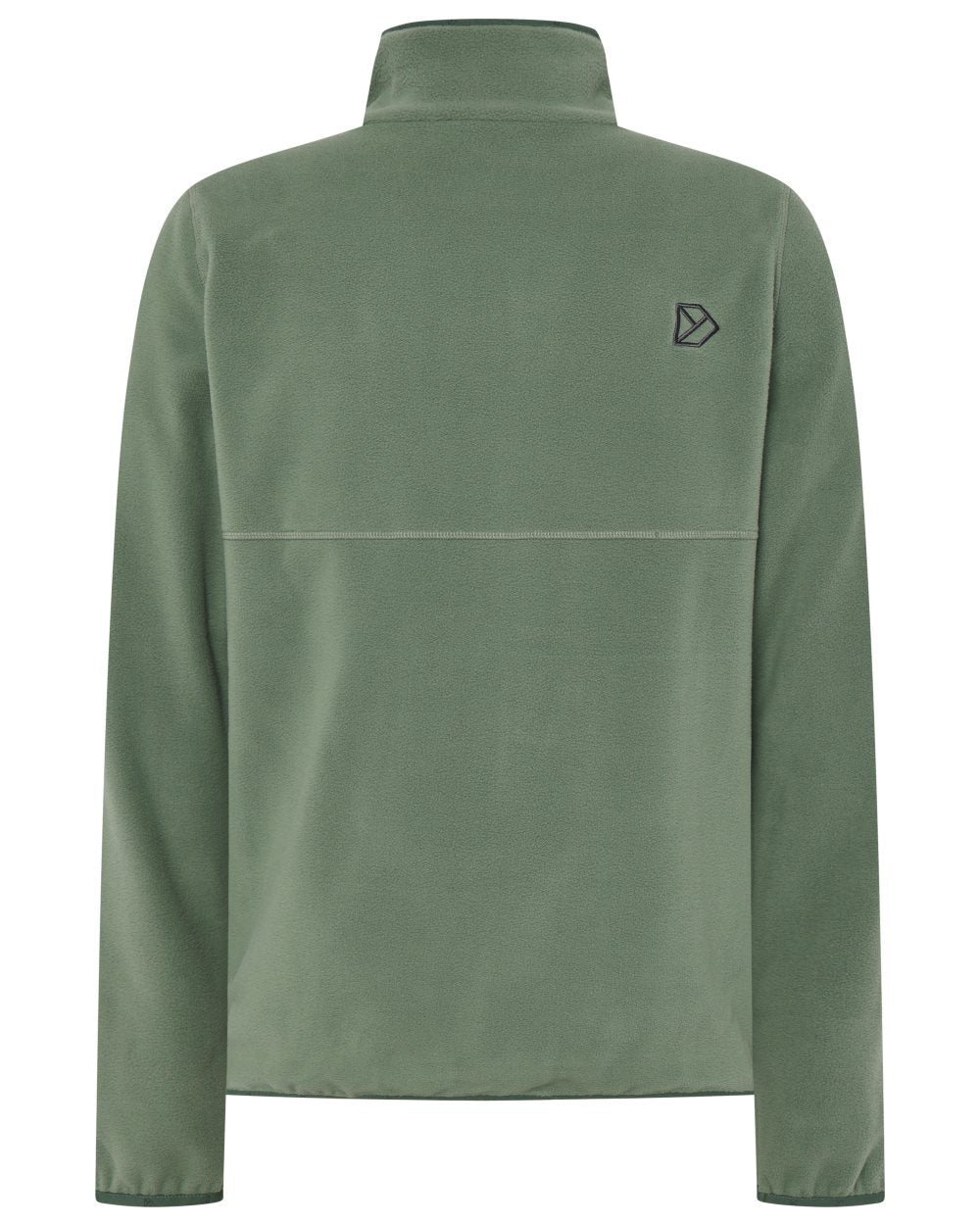 Light Moss coloured Didriksons Mens Vito Full Zip Fleece on white background
