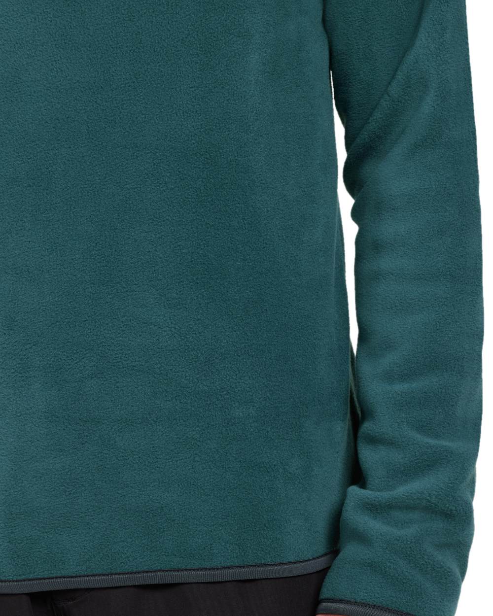 Star Blue coloured Didriksons Mens Vito USX Half Zip Sweater on white background