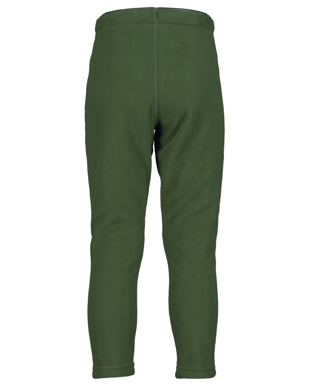 Pine Green coloured Didriksons Monte Kids Pants on white background