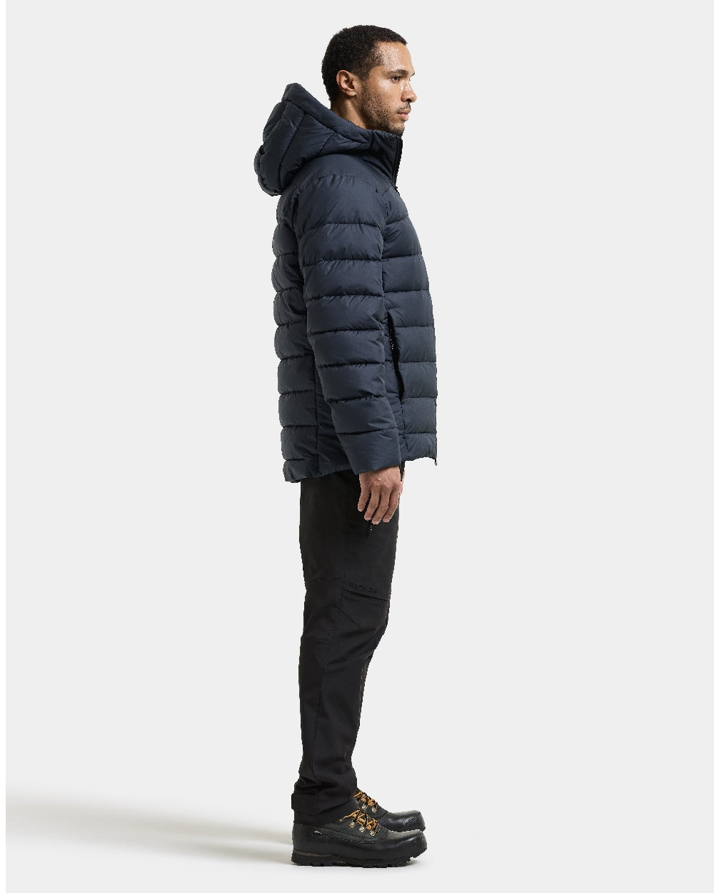 Sleepy Blue coloured Didriksons Pictor Mens Jacket on white background