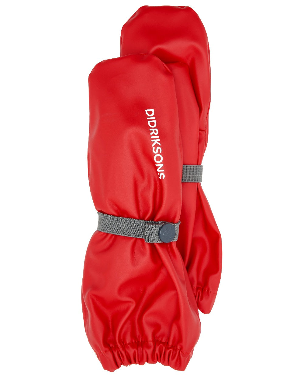 Chili Red coloured Didriksons Pileglove Kids Galon on white background