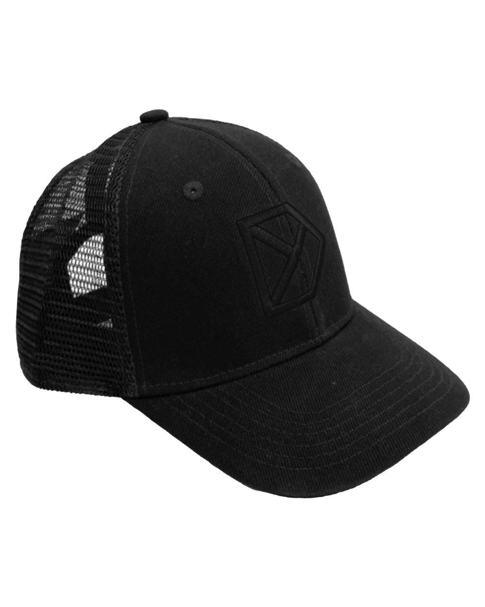 Black coloured Didriksons Prim Cap on white background