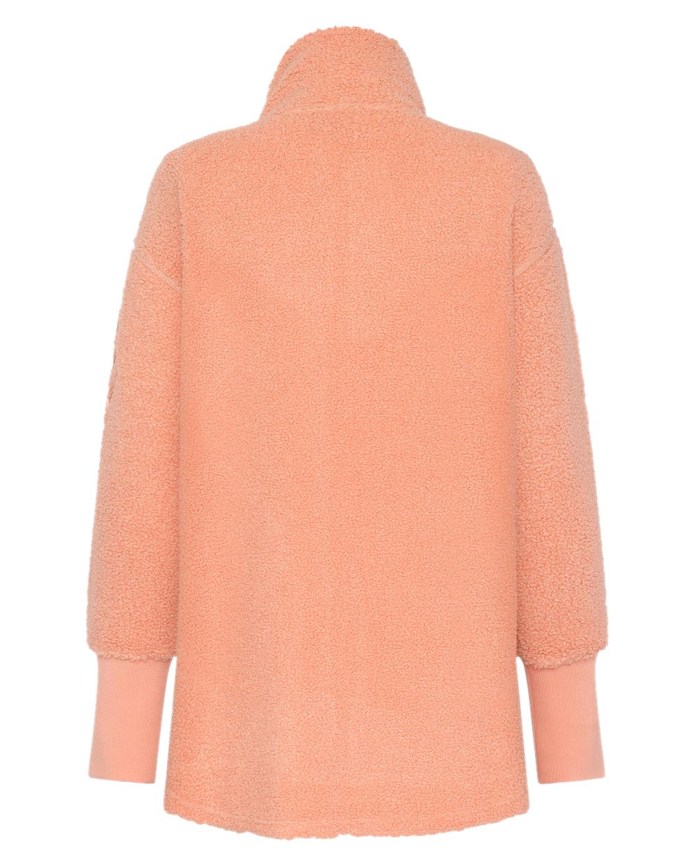 Clay Pink coloured Didriksons Full-Zip Jacket on white background